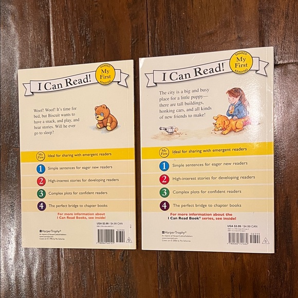 6 NWT I Can Read Biscuit My First Shared Reading Book Set for Beginner Readers - Picture 3 of 7